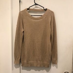Gold Knit Sweater